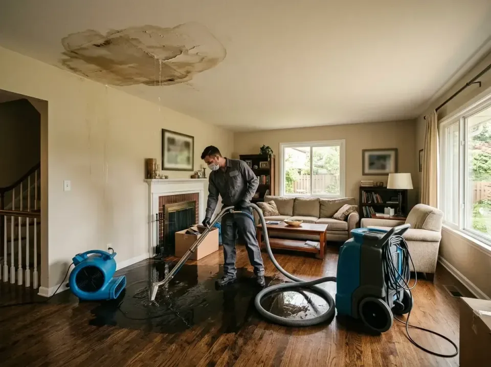 attic-pipe-burst-ceiling-drip-008 — frequently asked questions, Water Damage Restoration & Carpet Care in Townsend, DE